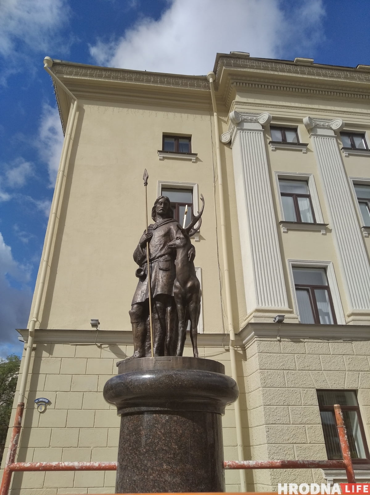 Скульптуру Святого Губерта установили в Гродно
