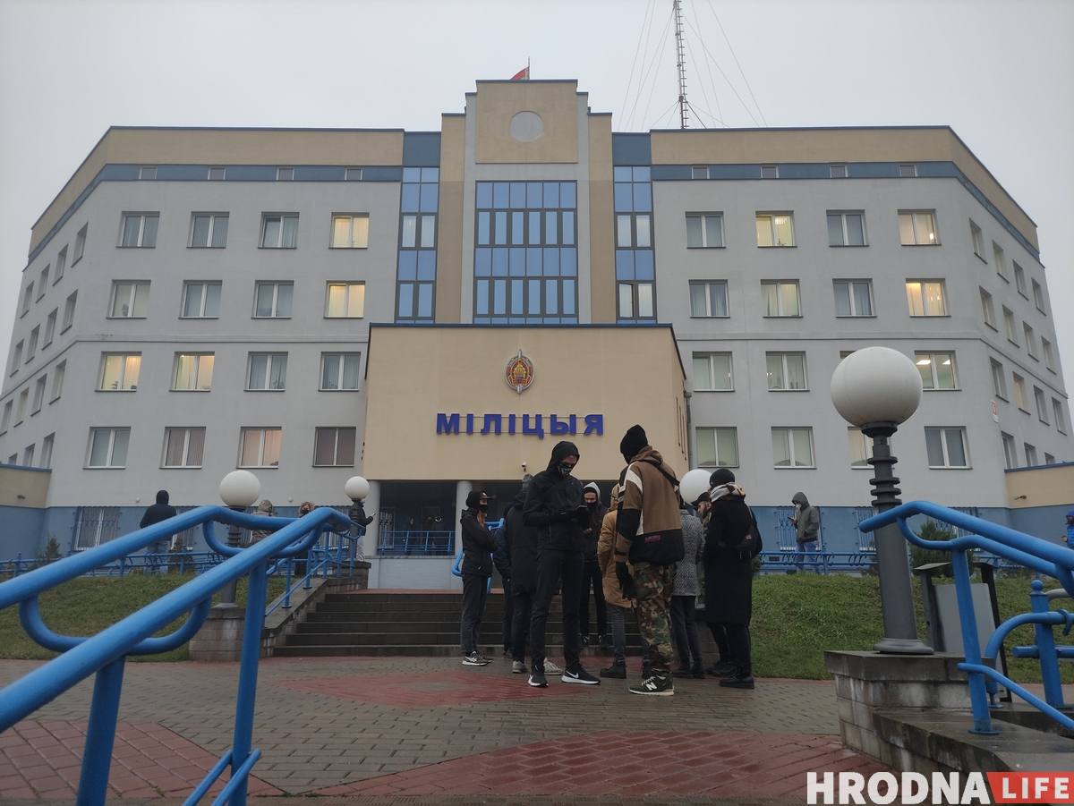 Гродно 15 ноября: акция памяти Бондаренко, разрушение мемориалов, десятки задержаний
