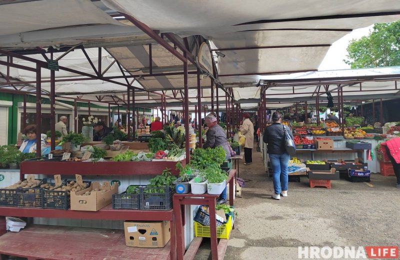 мини-рынок у универсама "Брест", овощи, фрукты, цены