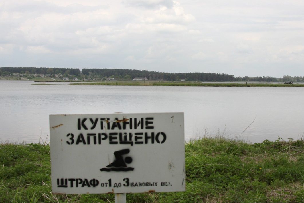 На Гродненском море нет официальных пляжей, поэтому купаться запрещено. Фото: Ольга Селицкая