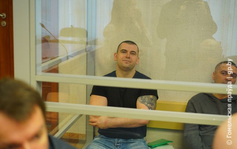Владимир Журавко в Гомельском областном суде. Фото: "Гомельская правда"