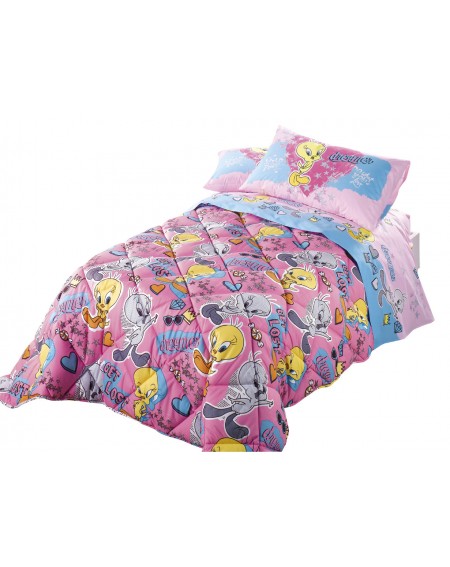 Comforter for single-bed Love Tweety