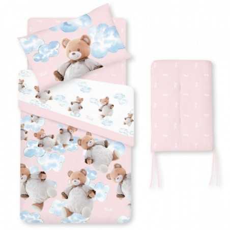 The comforter and bumper Baby Bedding Set Trudi BABY-BEAR