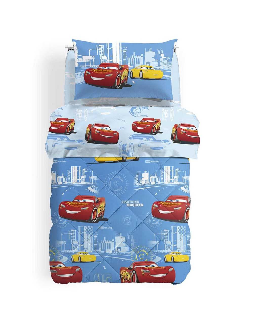 édredon cars 3 Disney Pixar By Caleffi