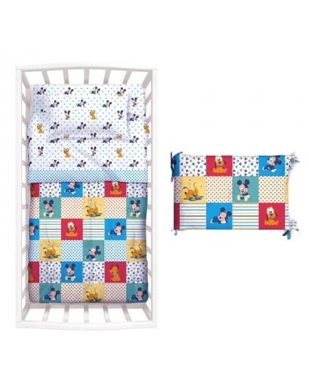The comforter and bumper Baby Bedding Set Winnie Disney