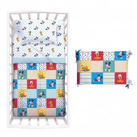 The comforter and bumper Baby Bedding Set Winnie Disney