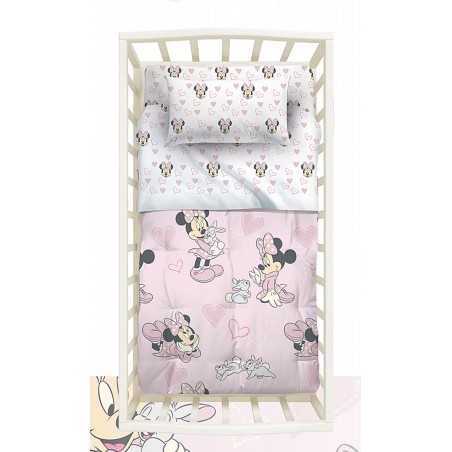 The comforter and bumper Baby Bedding Minnie DISNEY