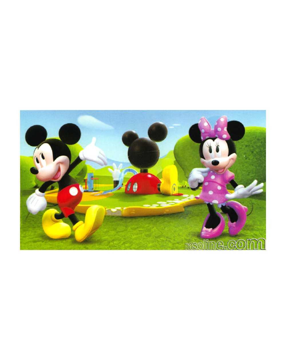 Tapis Mickey Club House 80x140cm ACTION LINE