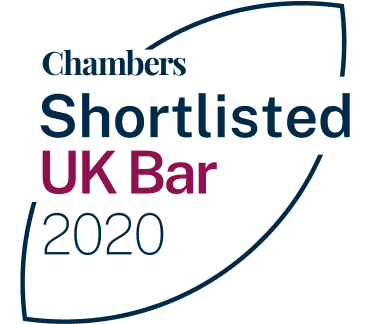 CHAMBERS UK BAR AWARDS 2020