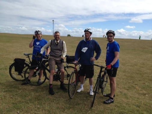 Kings Members' Manchester to Blackpool Bike Ride in aid of The Christie
