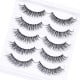 3D Clear Band Faux Mink Lashes Fluffy V612