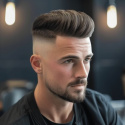 Мужская стрижка Pompadour