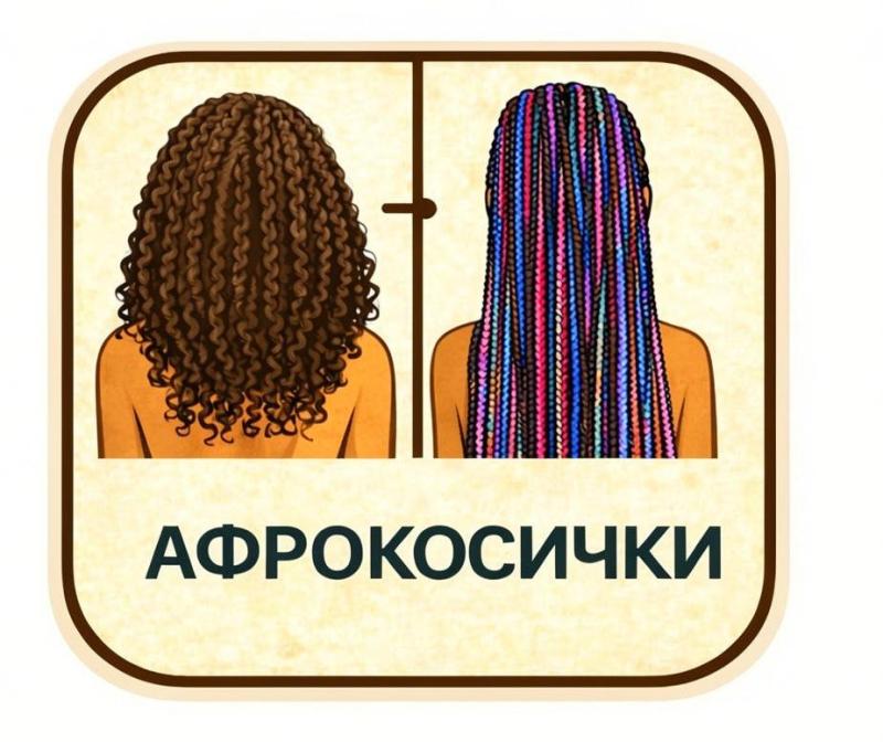 Афрокосички