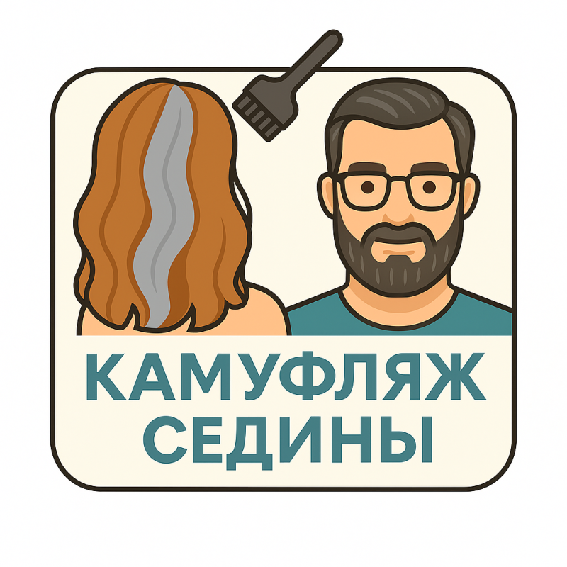 Камуфляж седины