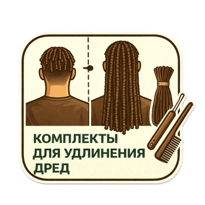 Комплекты для удлинения дред