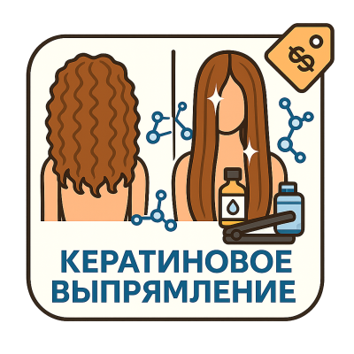 MACADAMIA Кератиновое выпрямление (короткие, нормальная густота)