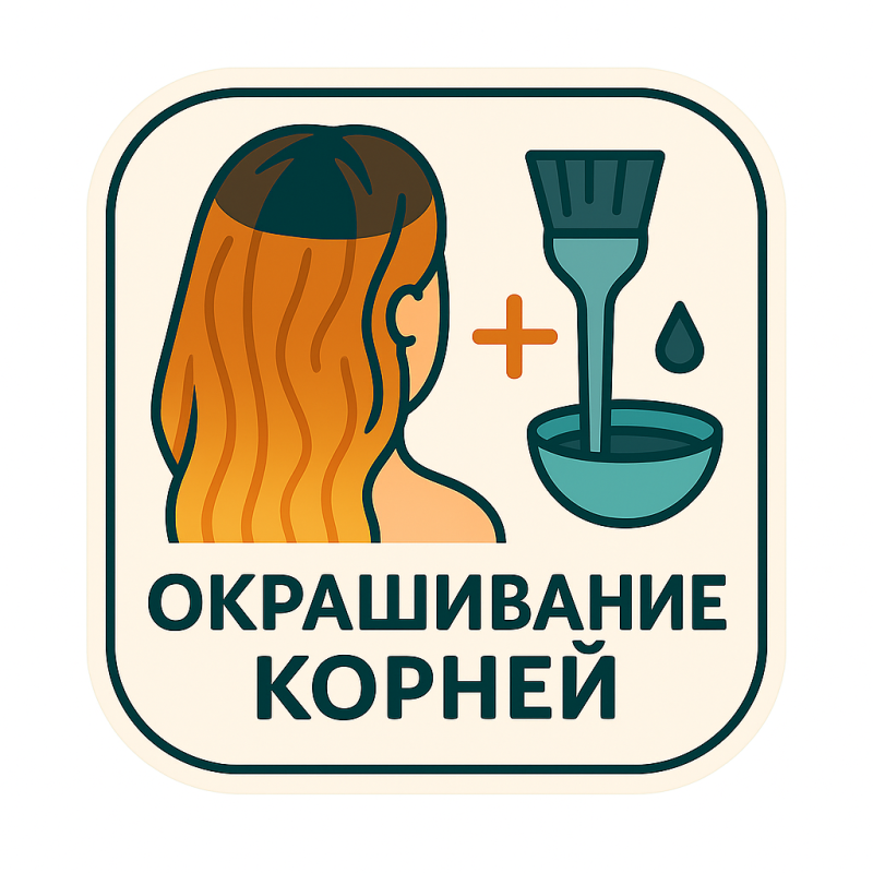 Окрашивание корней