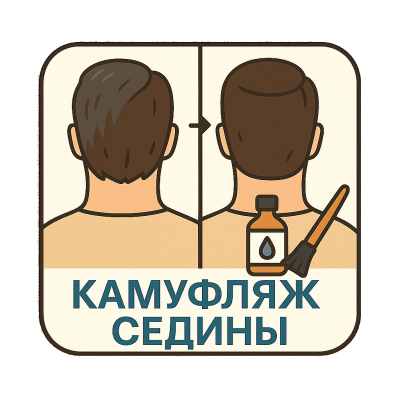 Камуфляж седины для мужчин