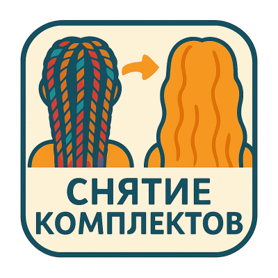 Снятие комплектов де кос и се дред