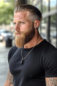 Мужская стрижка Viking Haircut