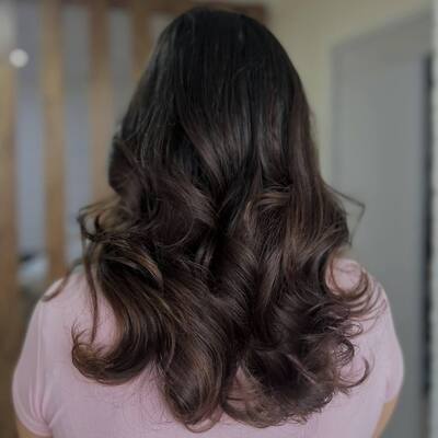 аппаратная цифровая завивка волос digital perm крупные волны