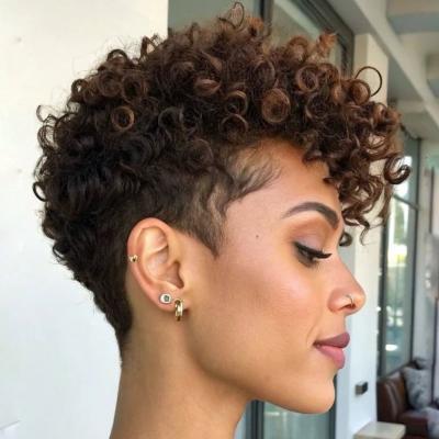 Стрижка под альпаку для женщин