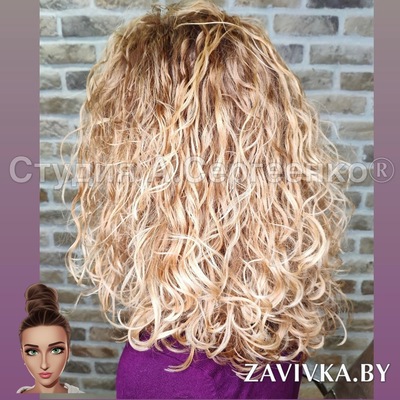 Биозавивка волос с мокрым эффектом