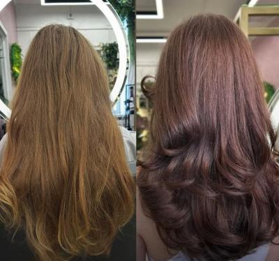 Простое окрашивание (окрашивание в 1 тон)