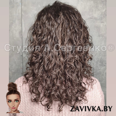 Биозавивка на длинные волосы — мягкие локоны