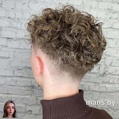 Мужская завивка в Минске