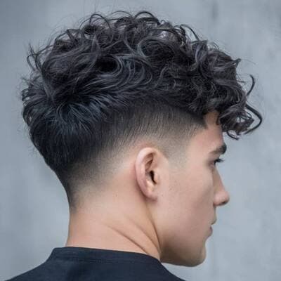 мужская стрижка wavy fringe Минск