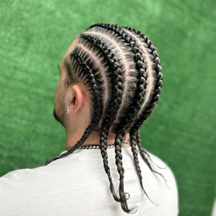 Мужские брейды