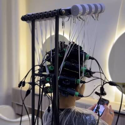 накрутка волос на термобигуди для аппаратной завивки digital perm