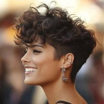 Стрижка под альпаку для женщин