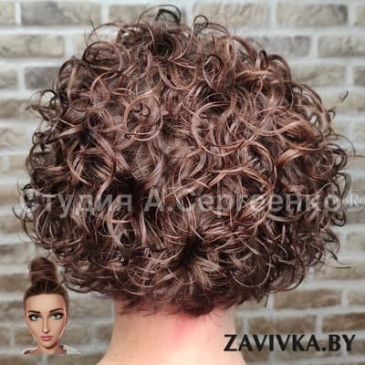 Биозавивка средней формы — упругие кудри на волосах