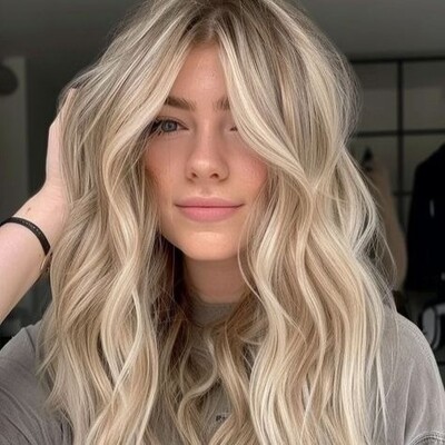 Укладка крупными локонами