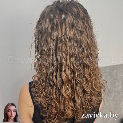 Вертикальная биозавивка волос