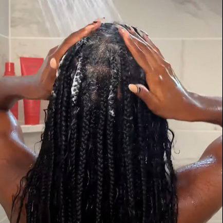 Как мыть голову с афрокосичками