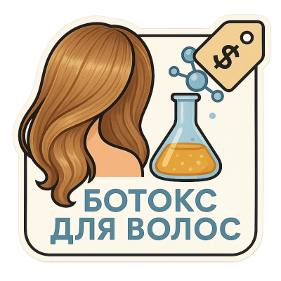 Ботокс  (короткая длинна, нормальная густота)