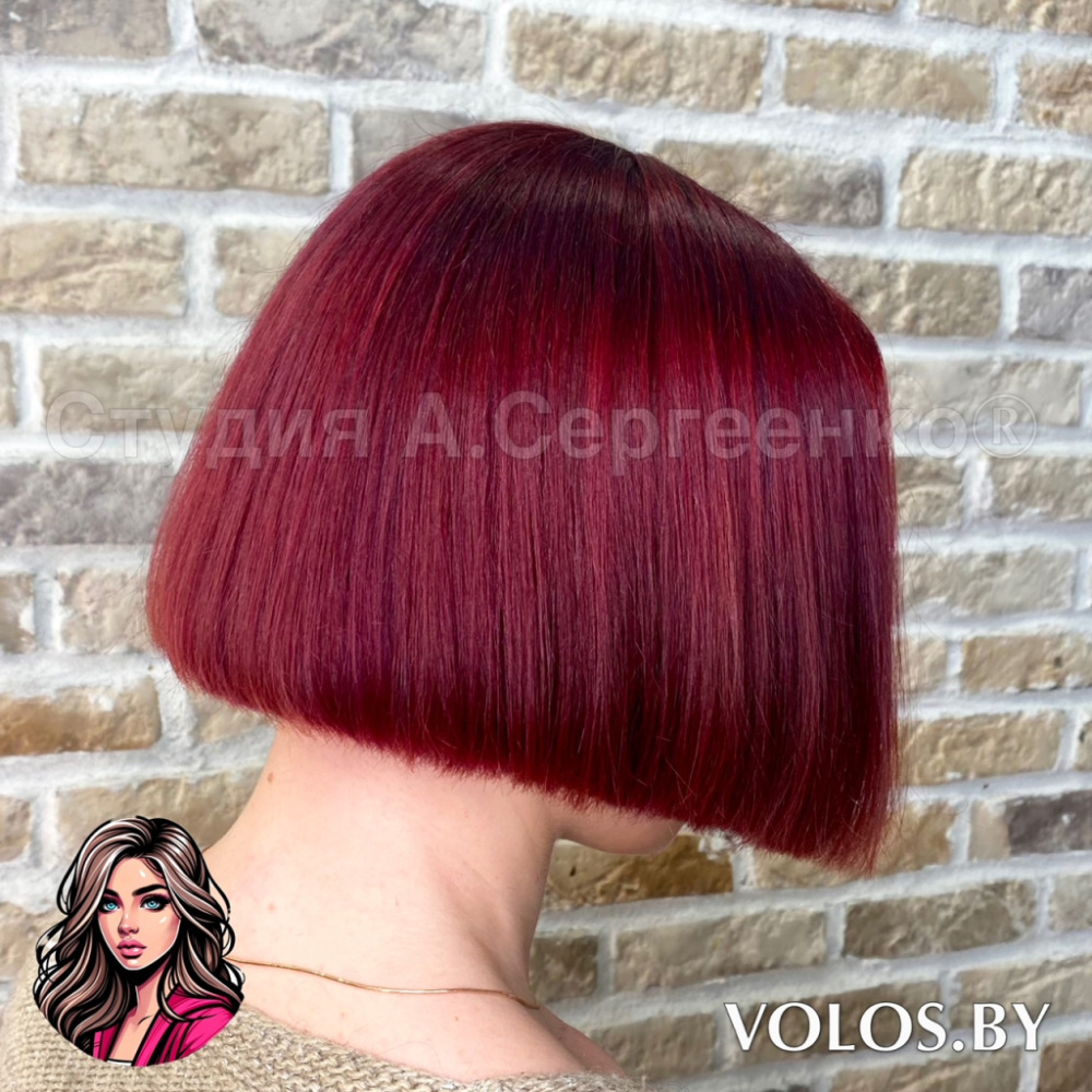 Яркое окрашивание Anthocyanin (короткие)