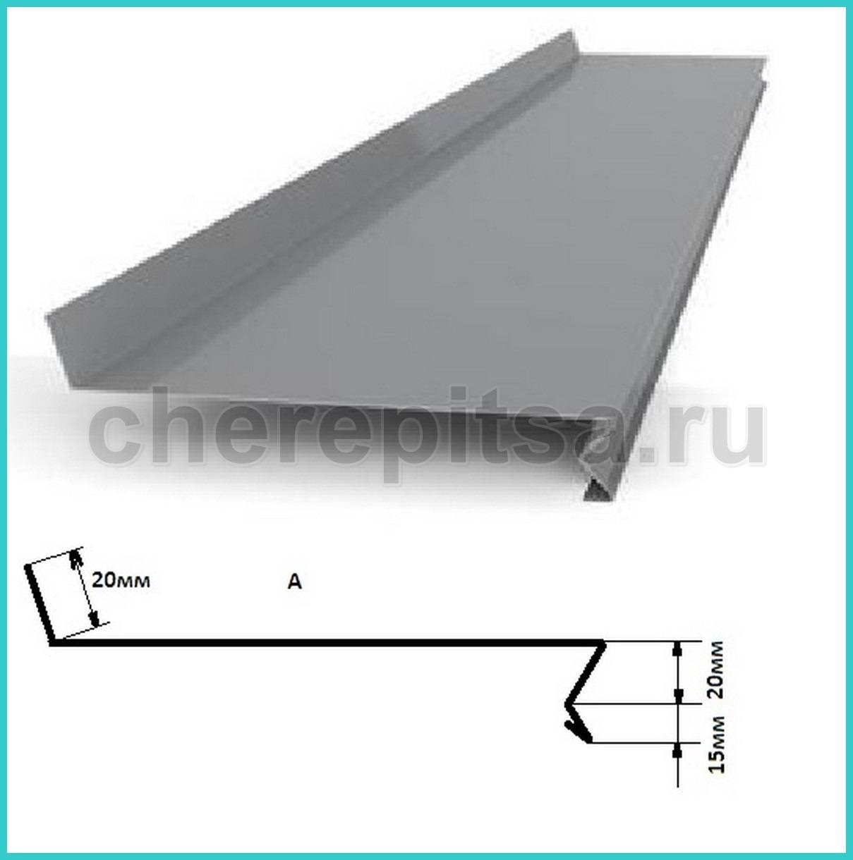 Отливы для цоколя