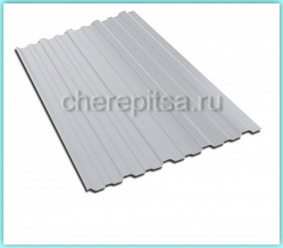 Профнастил С10-1150 покрытие Satin цвет RAL 9006 толщина 0,5мм