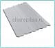 Профнастил С10-1150 покрытие Satin цвет RAL 9006 толщина 0,5мм