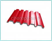 Профнастил С44-1000 покрытие Полиэстер цвет RAL 3020 толщина 0,45мм