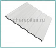 Профнастил С20-1100 покрытие Полиэстер цвет RAL 7035 толщина 0,4мм