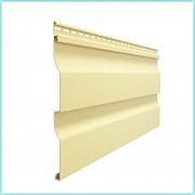 Сайдинг Docke Premium D4,5D Корабельный брус лимон цвет ЛИМОН