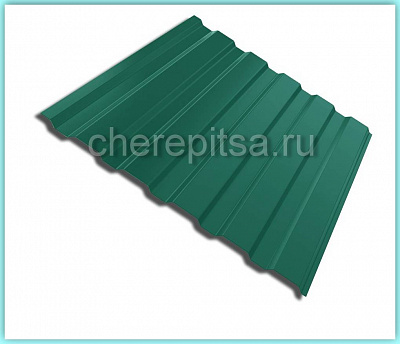 Профнастил С20-1100 покрытие Полиэстер цвет RAL 6005 толщина 0.7мм