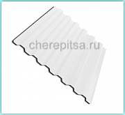 Профнастил С21-1000 покрытие Полиэстер цвет RAL 9003 толщина 0,35мм