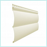 Сайдинг Docke Premium Блок Хаус D4,7T сливки цвет СЛИВКИ