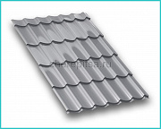 Профиль декоративный Монтерра, покрытие Полиэстер цвет RAL 7004 толщина 0,4мм